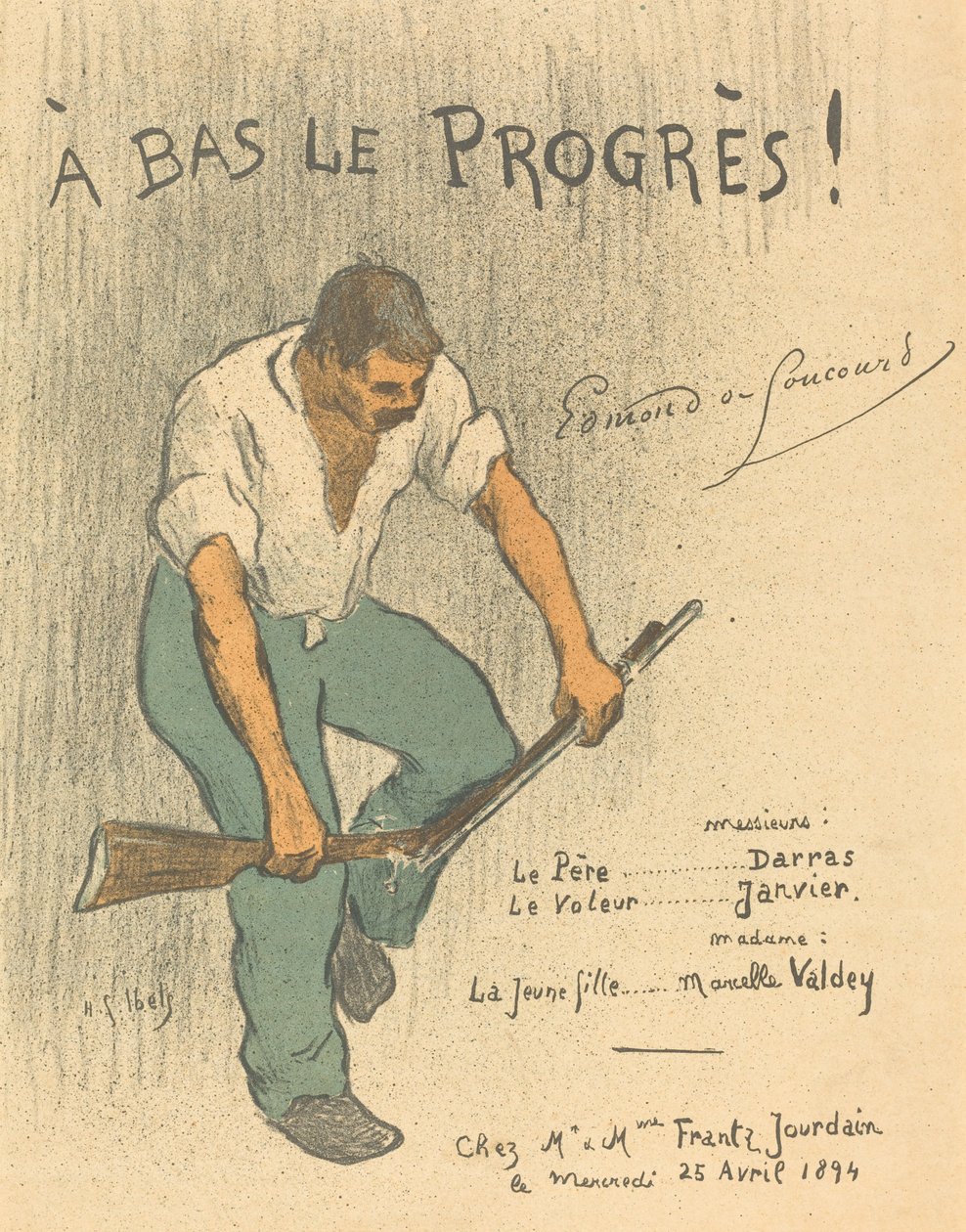 A Bas Le Progrès! 作者 亨利·加布里埃尔·伊贝尔斯