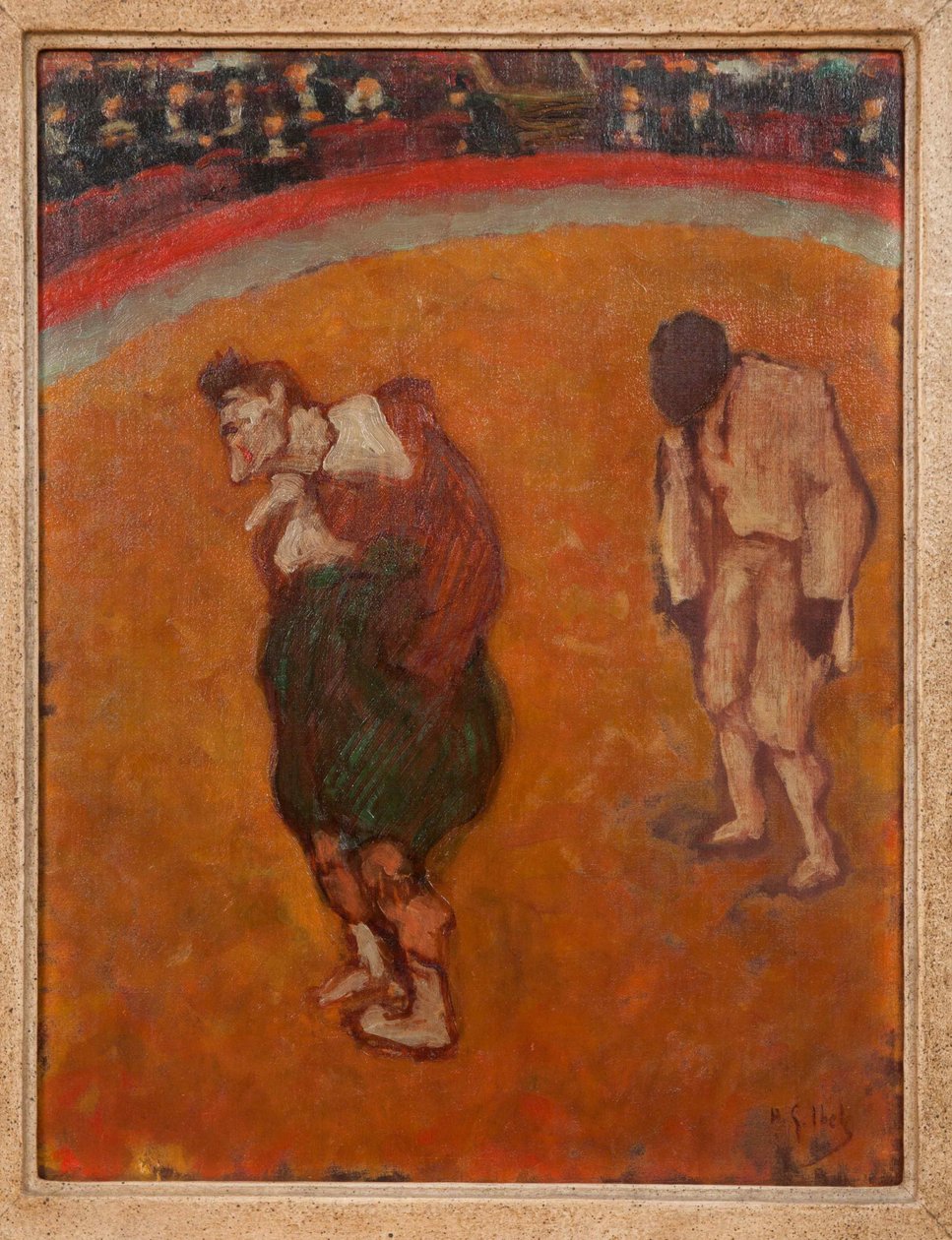 Footit et Chocolat, c. 1895. 作者 亨利·加布里埃尔·伊贝尔斯