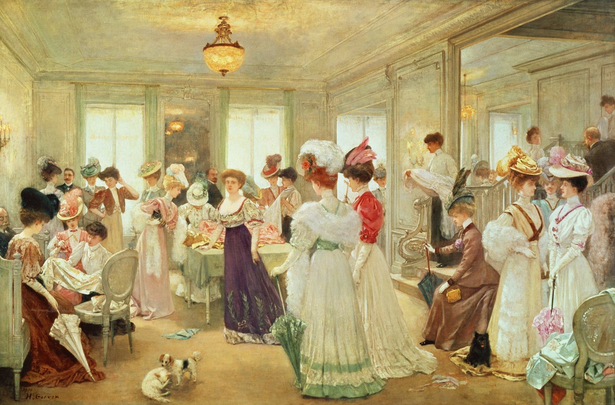 1906年，Couturier Paquin五小时 作者 亨利·格维克斯