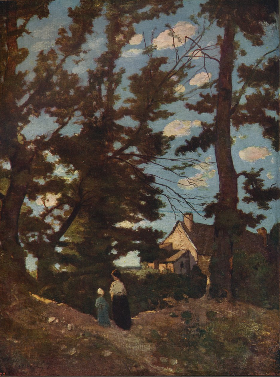 风景，c1915 作者 亨利·约瑟夫·哈皮尼
