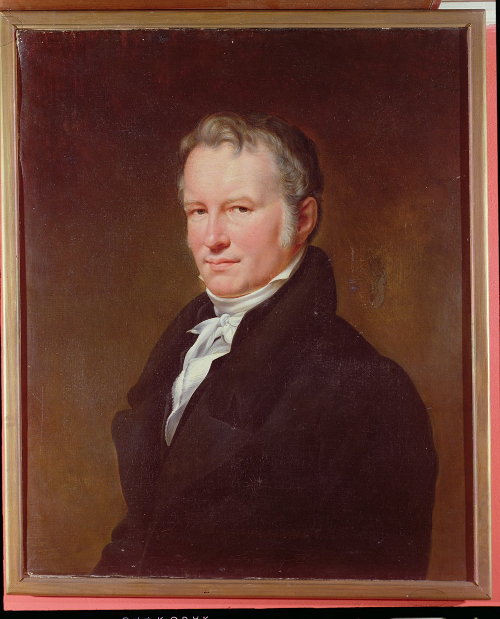 Baron Alexander von Humboldt（1769-1859）c.1835 作者 亨利·莱曼（Henri Lehmann）