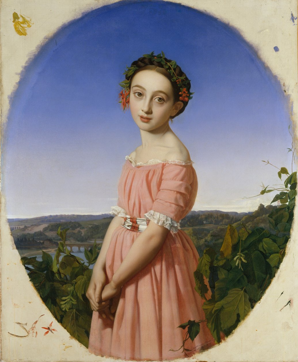 FaustineLéo1832-1865，1842年。 作者 亨利·莱曼（Henri Lehmann）
