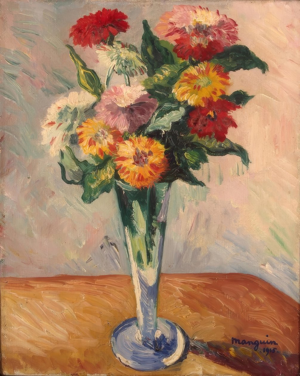 Blumen 作者 亨利·曼金（Henri Manguin）