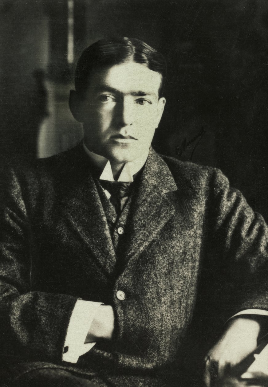 欧内斯特-沙克尔顿肖像，约 1905 年（照片） 作者 亨利·曼努埃尔（Henri Manuel）