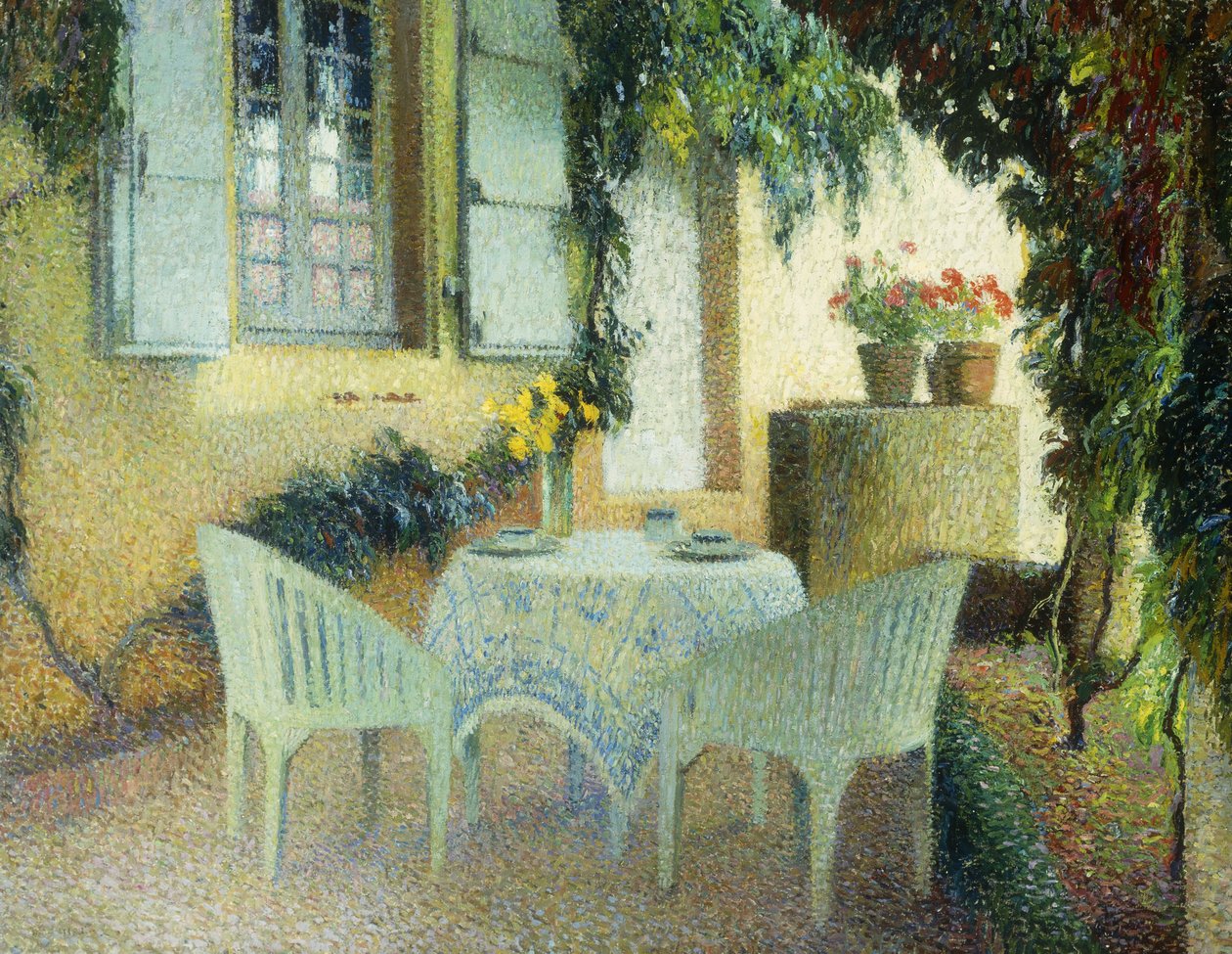 Terrasse du Manoir a Marquayrol， 作者 亨利·马丁