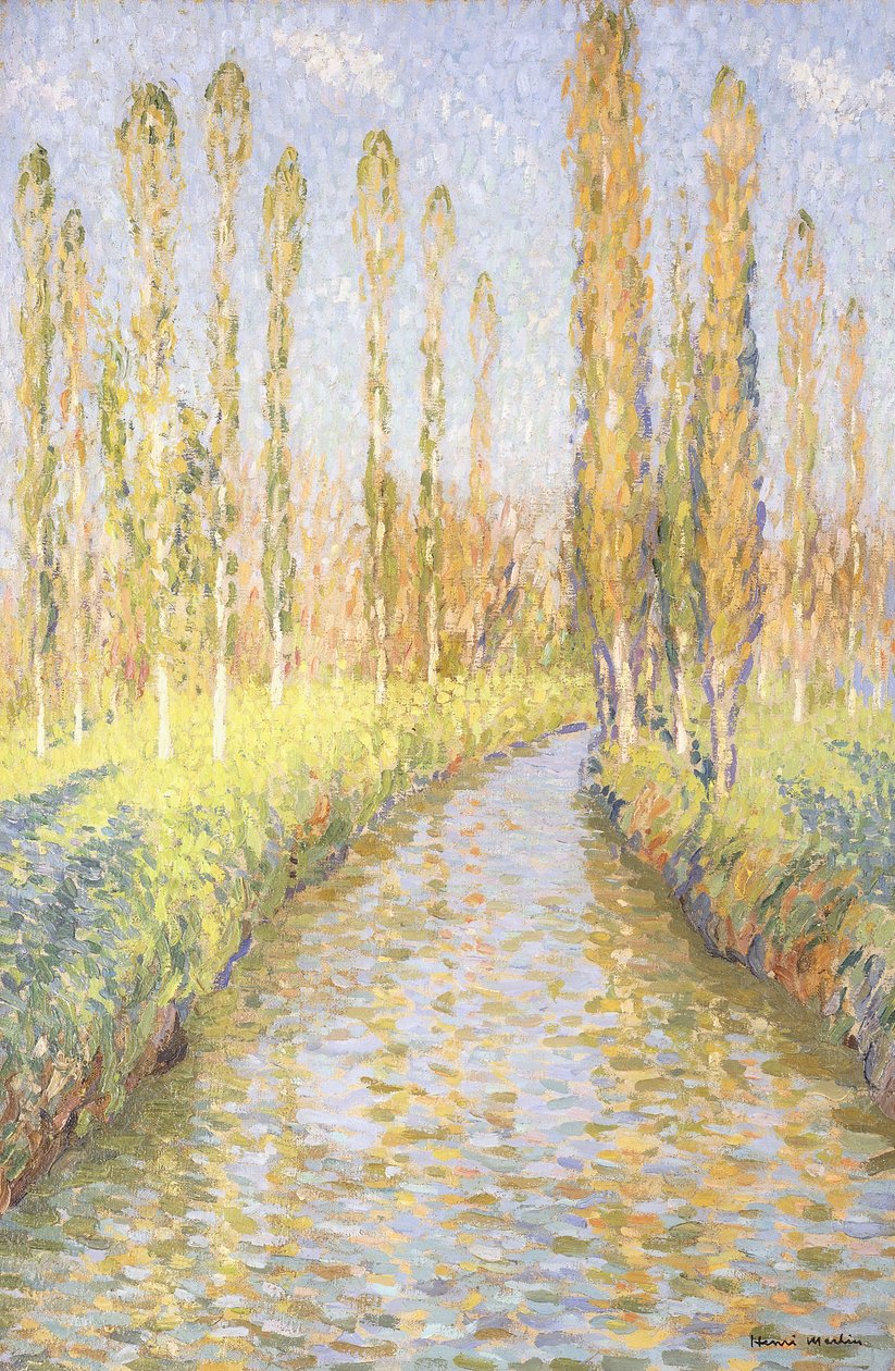 秋天的Bastide du Vert；秋天的La Bastide du Vert， 作者 亨利·马丁