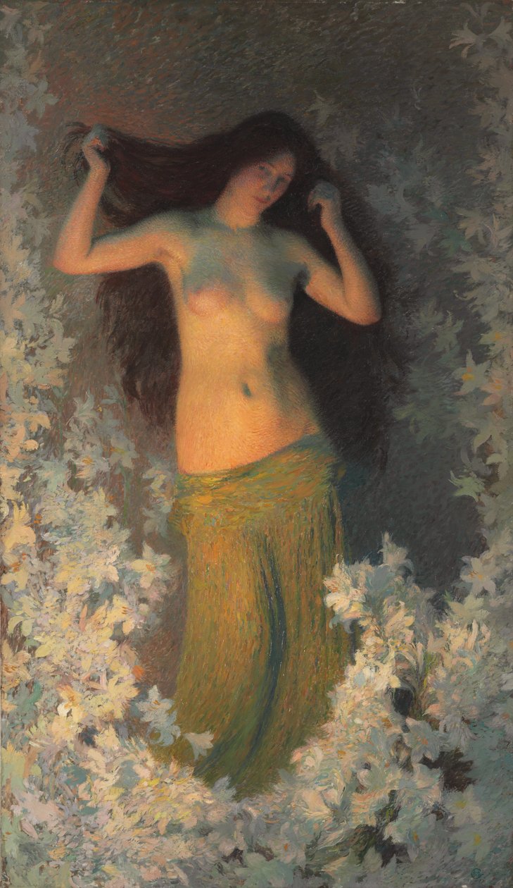 美丽; 1900年，La Beaute 作者 亨利·马丁