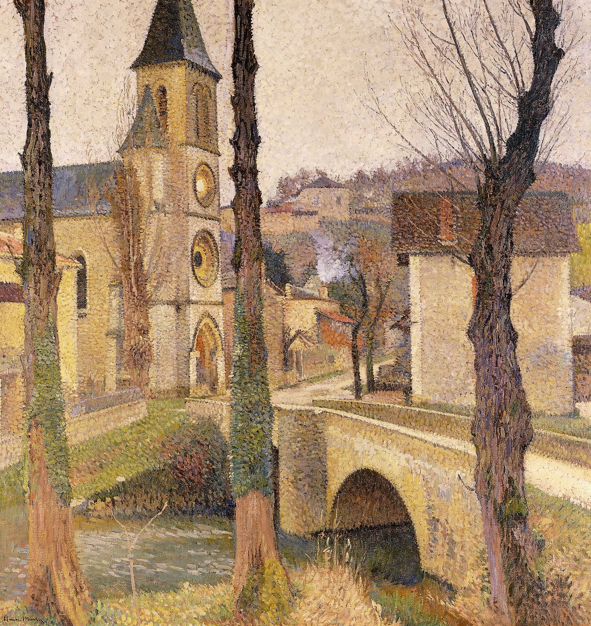 Bastide-du Vert的大桥；蓬·巴斯蒂德·杜·韦尔桥，摄于1920年 作者 亨利·马丁