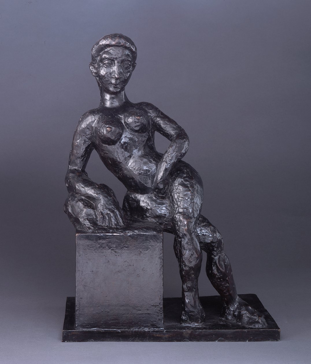 装饰人物，1908 年 8 月，1954 年铸造（青铜） 作者 亨利·马蒂斯
