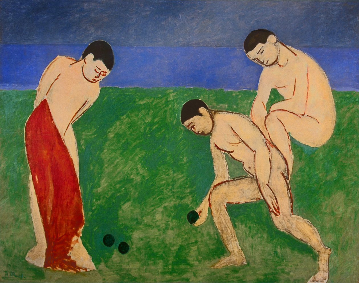 碗的游戏 作者 亨利·马蒂斯
