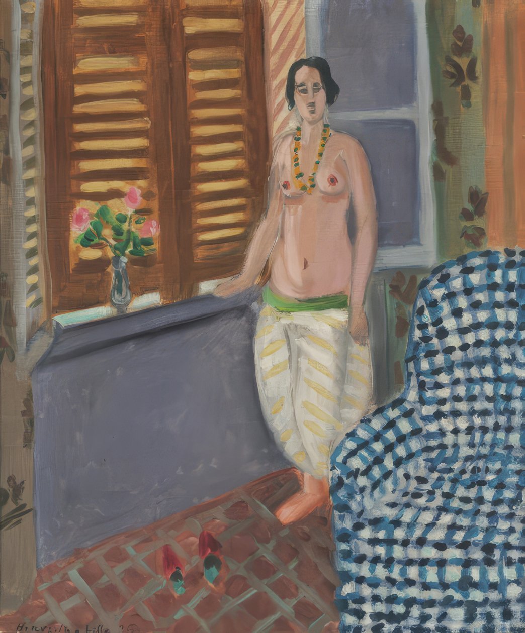Odalisque 作者 亨利·马蒂斯