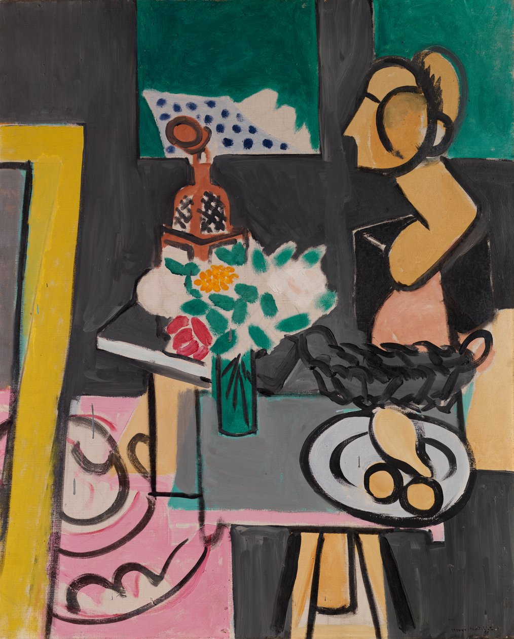 葫芦静物（Nature morte aux coloquintes） 作者 亨利·马蒂斯