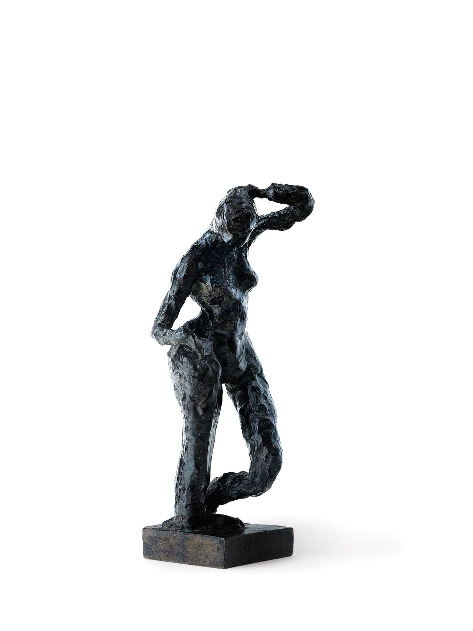 舞蹈（舞动），构思于 1911 年，此版本铸造于 1930 年（青铜，黑色古铜色）。 作者 亨利·马蒂斯