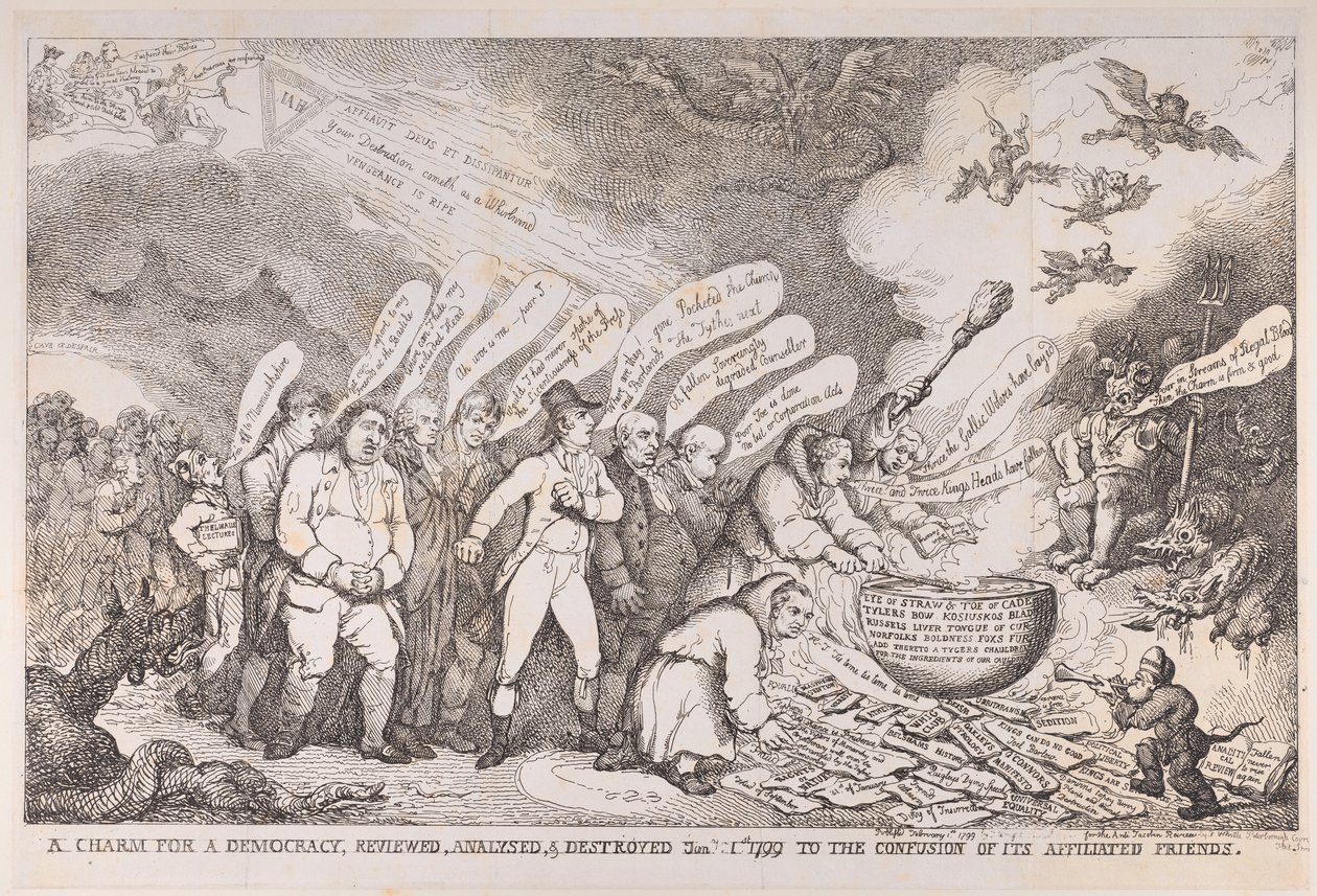 A Charm for a Democracy, Reviewed, Analysed, & Destroyed Jan 1 1799 to the Conf..., January 1, 1799. 作者 亨利通知