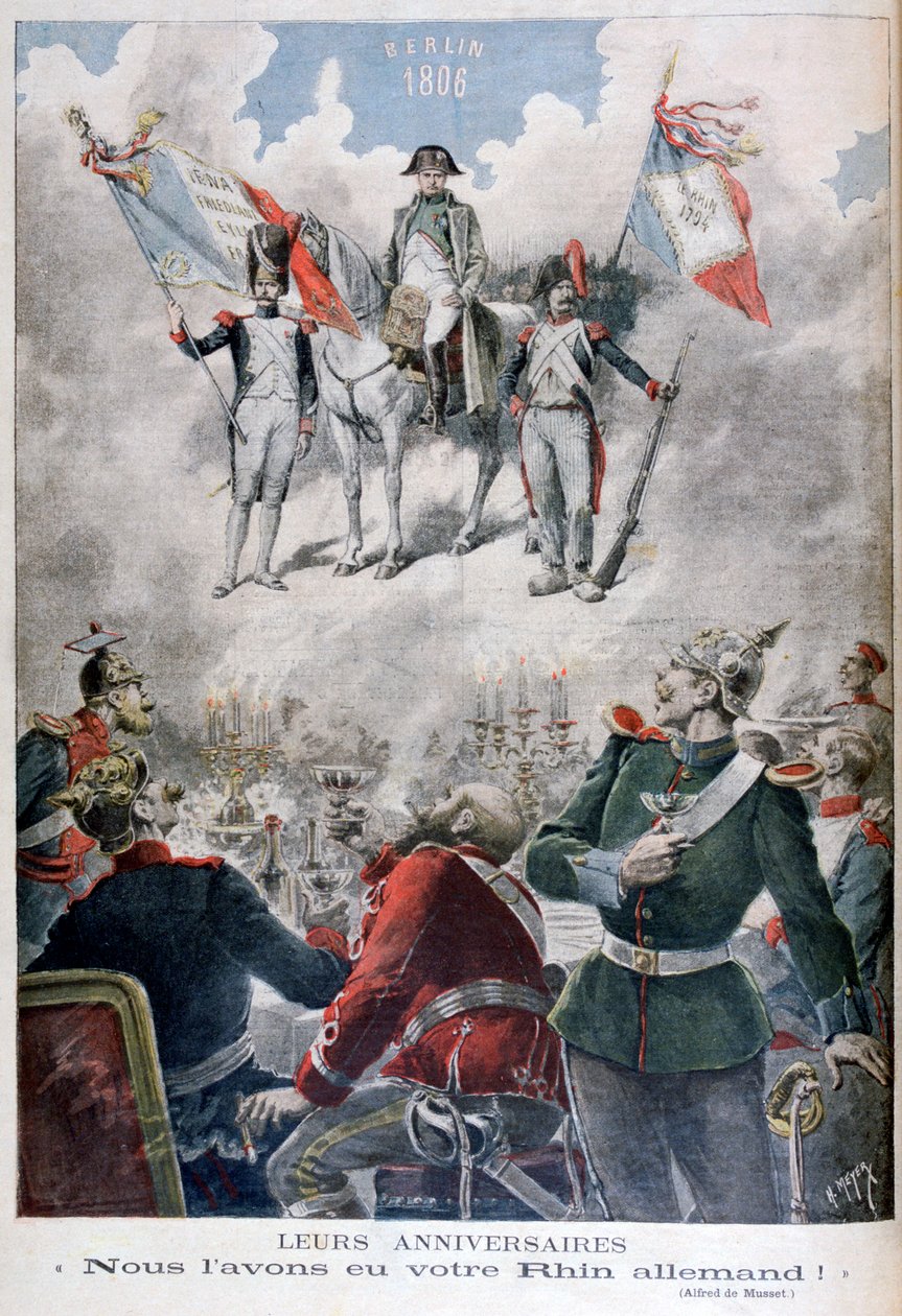 反德国寓言，1895年 作者 亨利·迈耶（Henri Meyer）