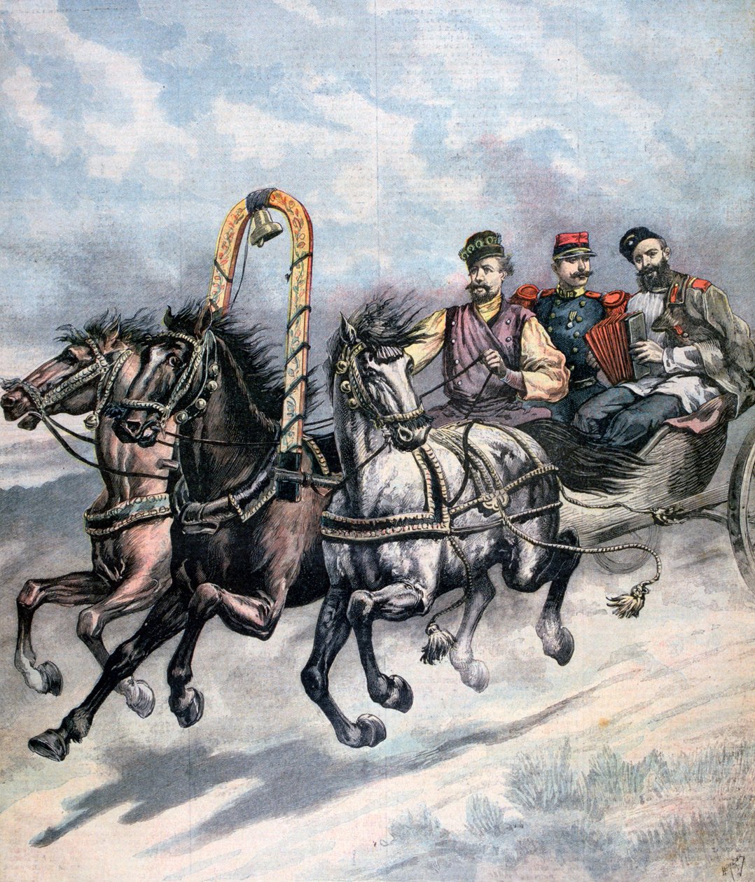 法俄联盟，1893年 作者 亨利·迈耶（Henri Meyer）