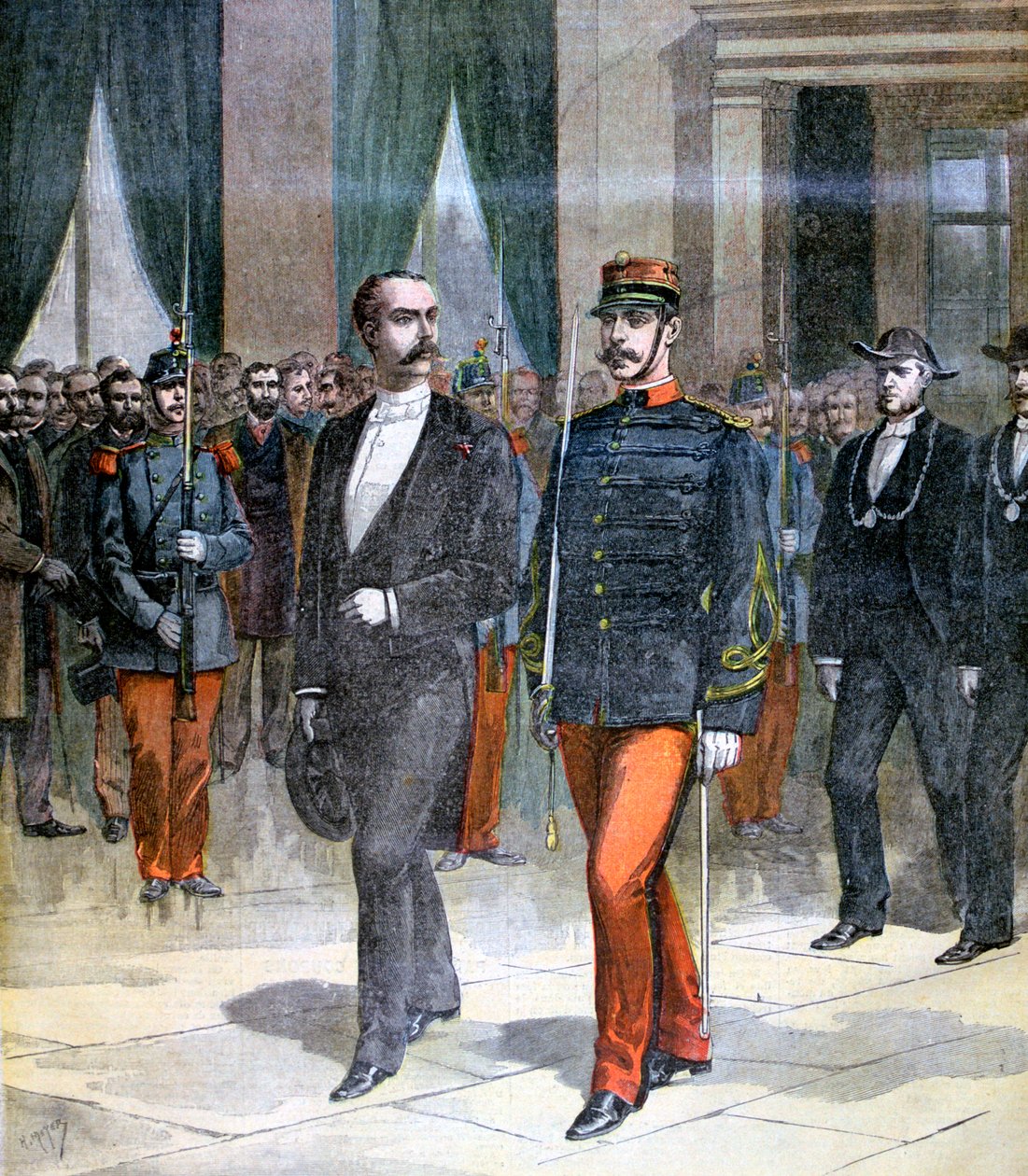 众议院议长让·卡西米尔·佩里尔（Jean Casimir-Perier），1893年 作者 亨利·迈耶（Henri Meyer）