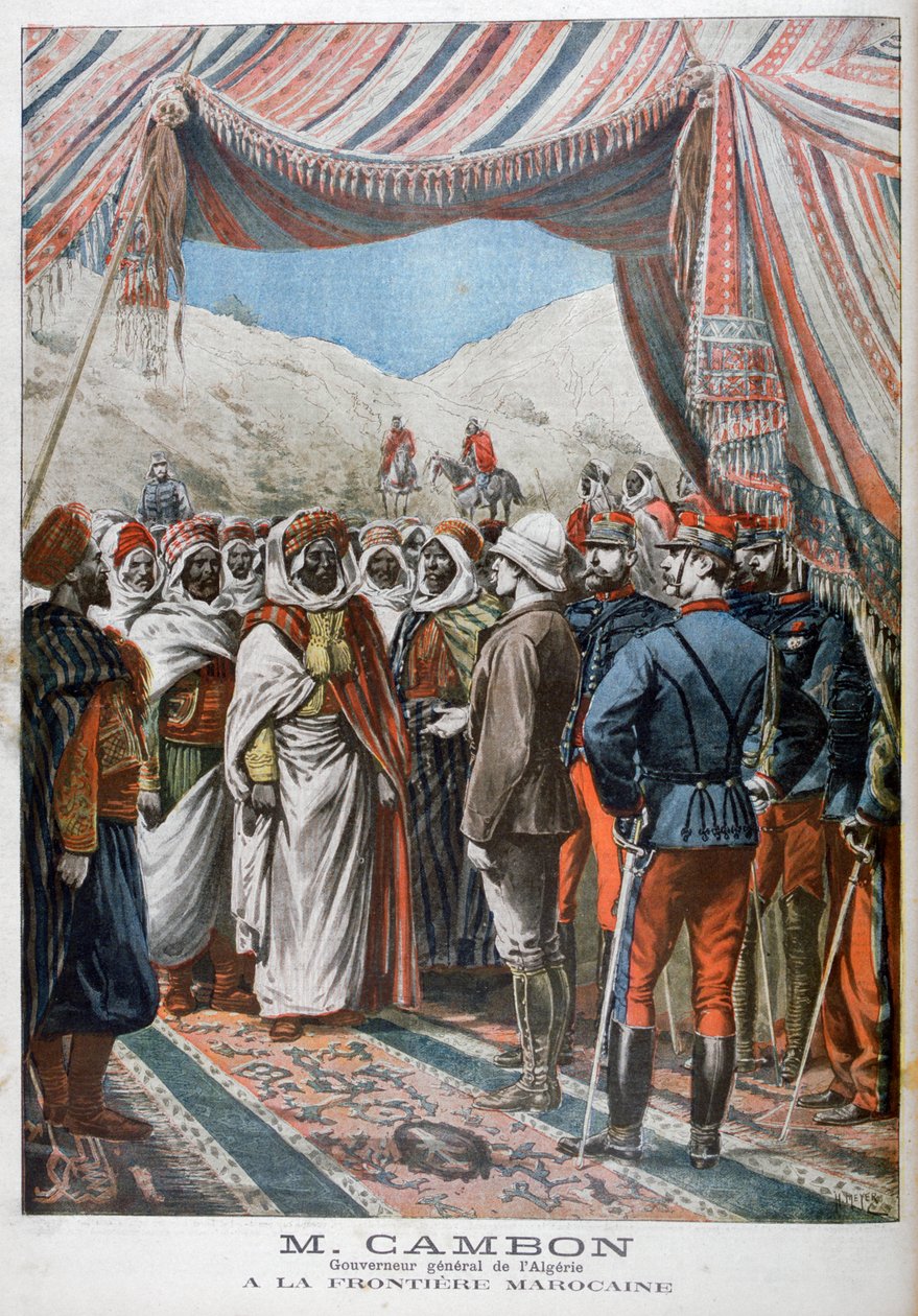 朱尔斯·康本（Jules Cambon），阿尔及利亚总督，1897年 作者 亨利·迈耶（Henri Meyer）