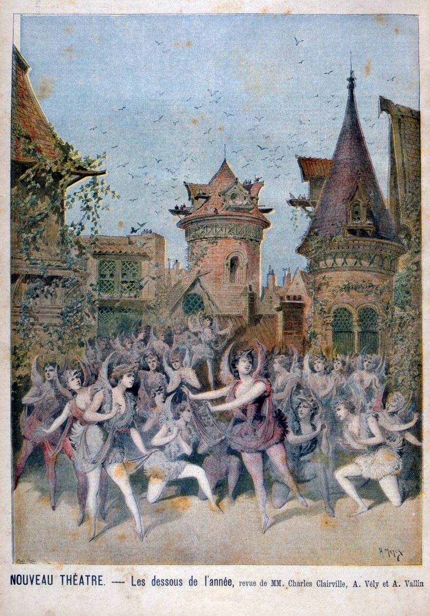 年度最佳底部，1896年在新剧院评论 作者 亨利·迈耶（Henri Meyer）