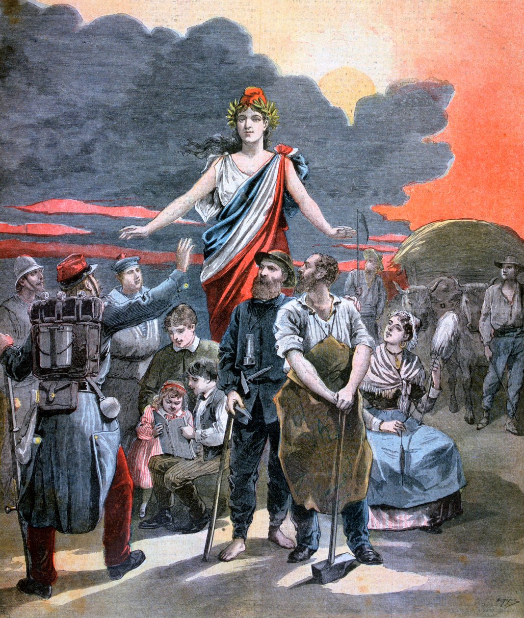 让我们谈论另一件事！，1893年 作者 亨利·迈耶（Henri Meyer）