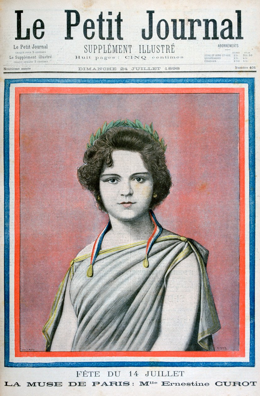 厄内斯汀·库鲁小姐（1898年） 作者 亨利·迈耶（Henri Meyer）