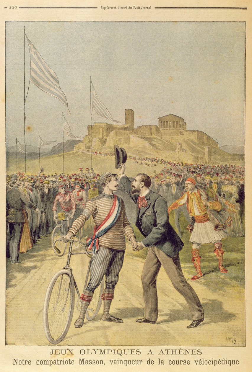 Paul Masson，“Le Petit Journal”的插图，1896年4月26日 作者 亨利·迈耶（Henri Meyer）