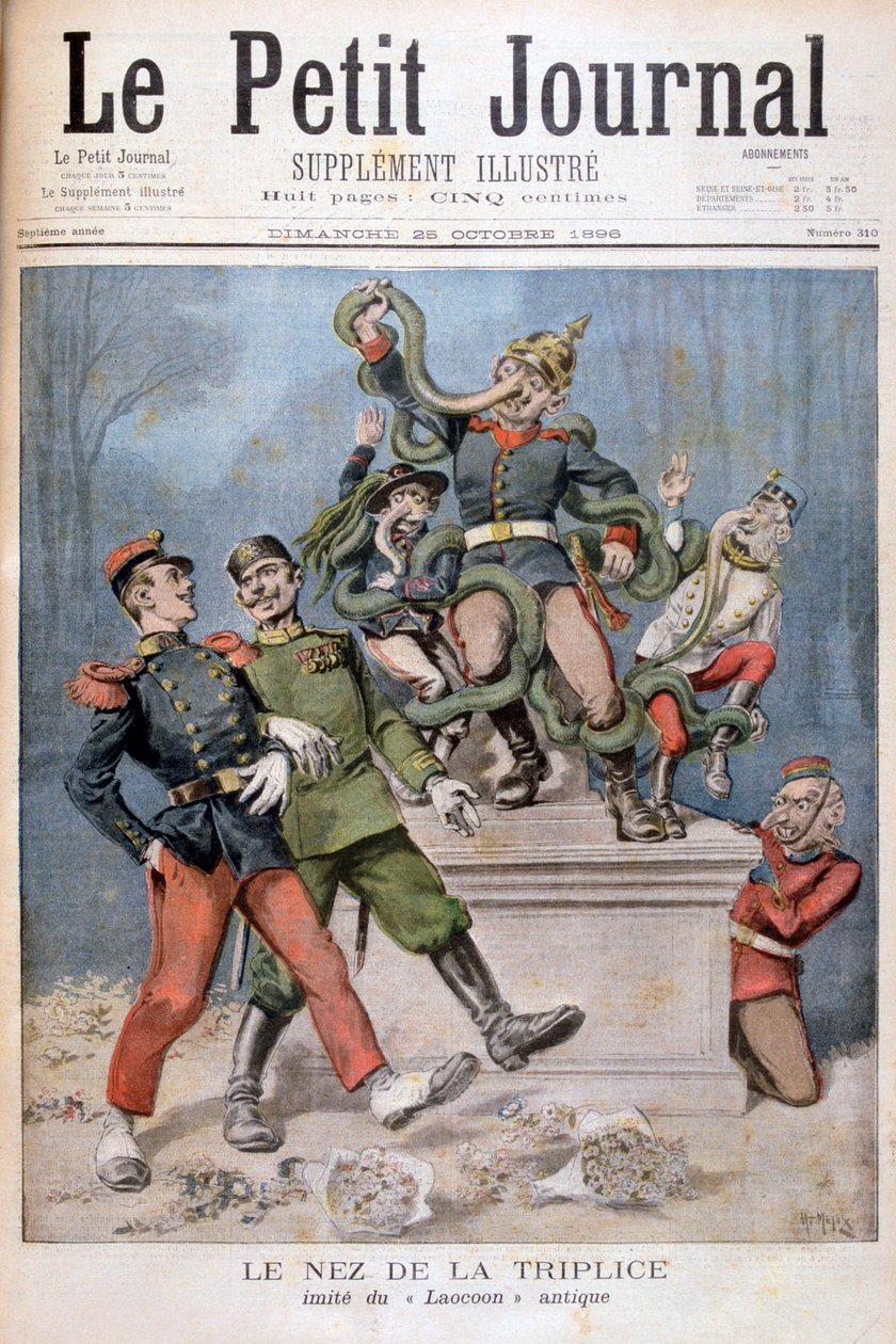 盟友的鼻子，在Laocoon之后，1896年 作者 亨利·迈耶（Henri Meyer）