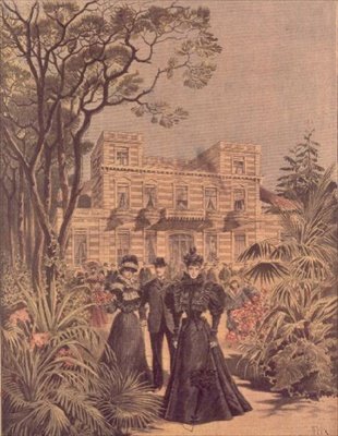 沙皇玛丽亚-费奥多罗夫娜（1847-1928）在图尔比酒店 作者 亨利·迈耶（Henri Meyer）