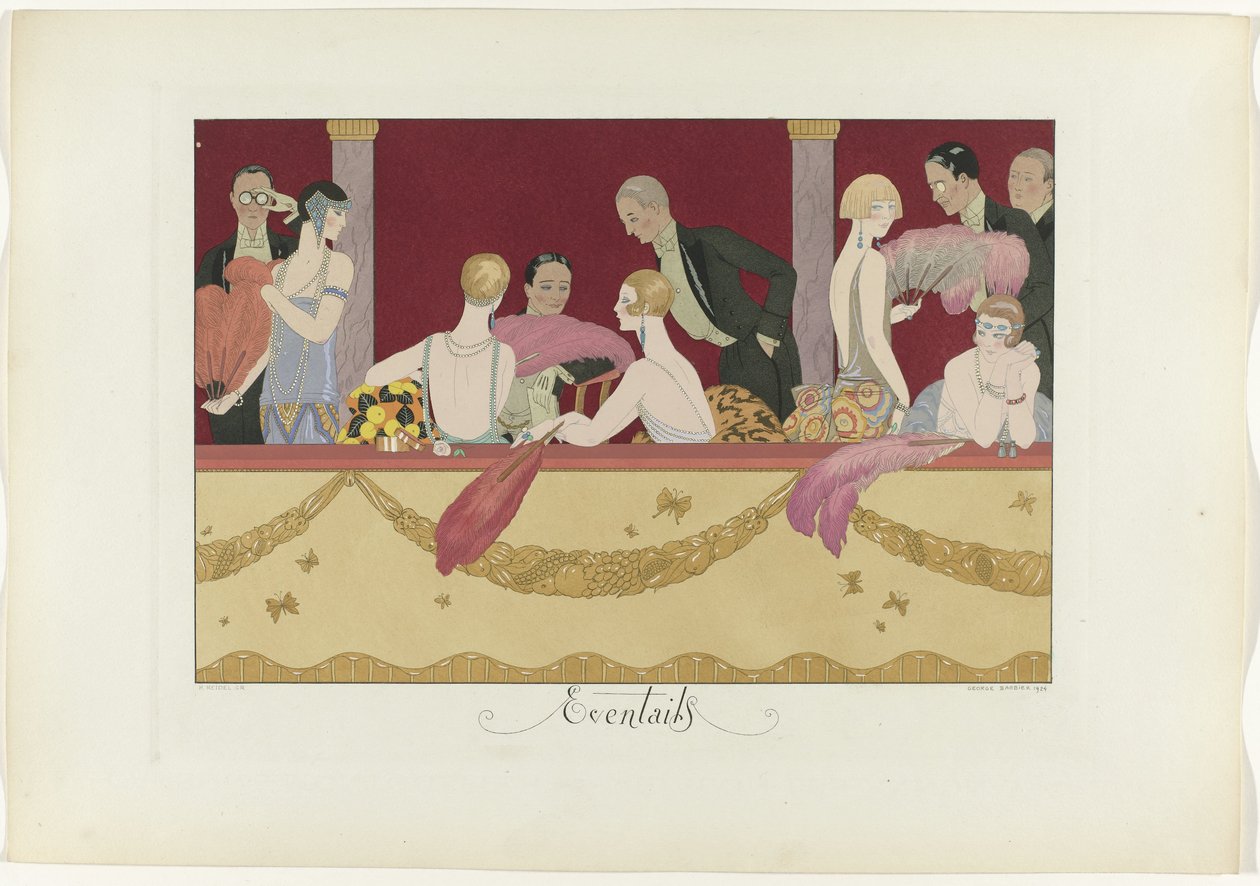 Joie de vivre：Le Bonheur du Jour 或 Les Graces à la Mode
Le Bonheur du Jour ou Les Graces à la Mode: Eventails（物品上的标题）
Le Bonheur du Jour ou Les Graces à la Mode（系列名称） 作者 亨利·雷德尔