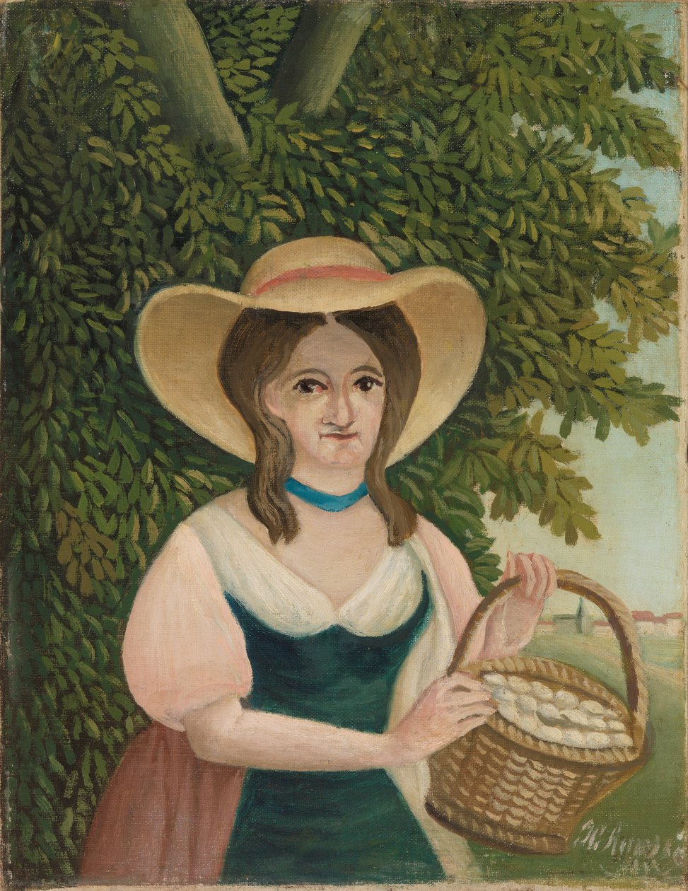 提着蛋篮的女人 (La Femme au panier d