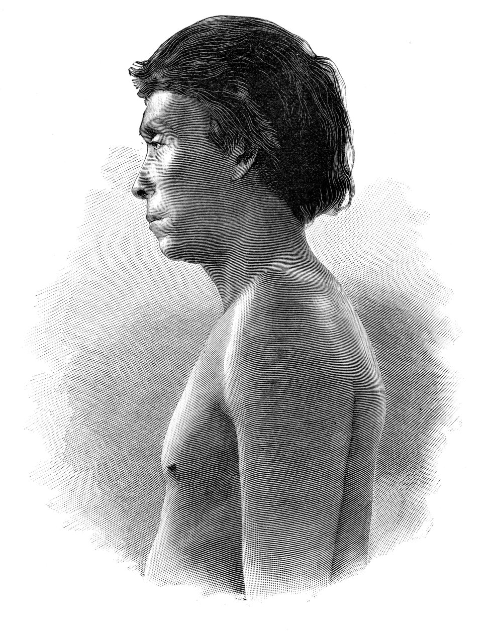 Guatsu Indian，中美洲，c1890 作者 亨利·提里亚特