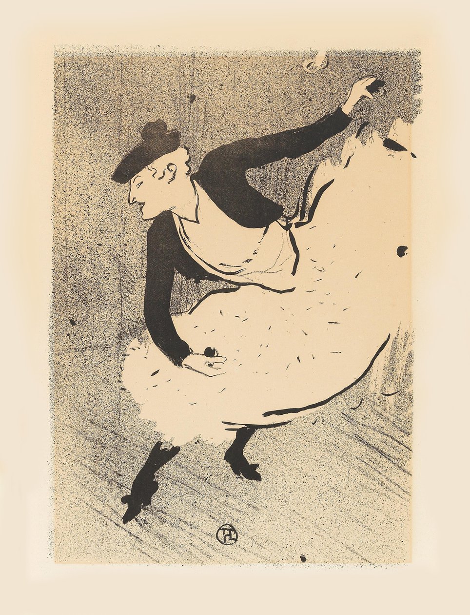 Edmée Lescot, 1893. 作者 亨利·图卢兹·劳特累克