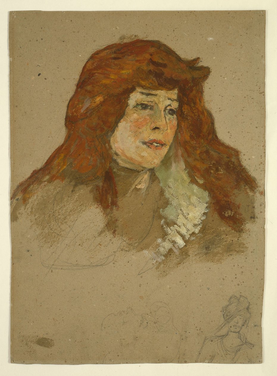 Mme Lili Grenier 作者 亨利·德·图卢兹·劳特累克