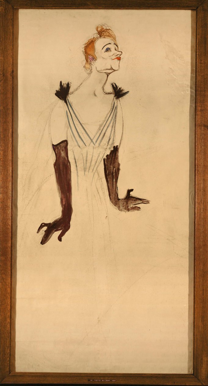 "伊薇特-吉尔伯特 作者 亨利·德·图卢兹·劳特雷克