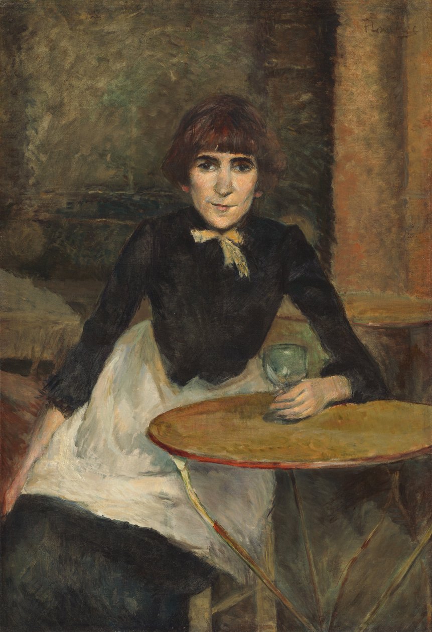 A la Bastille Jeanne Wenz, 1888. 作者 亨利·德·图卢兹·劳特雷克
