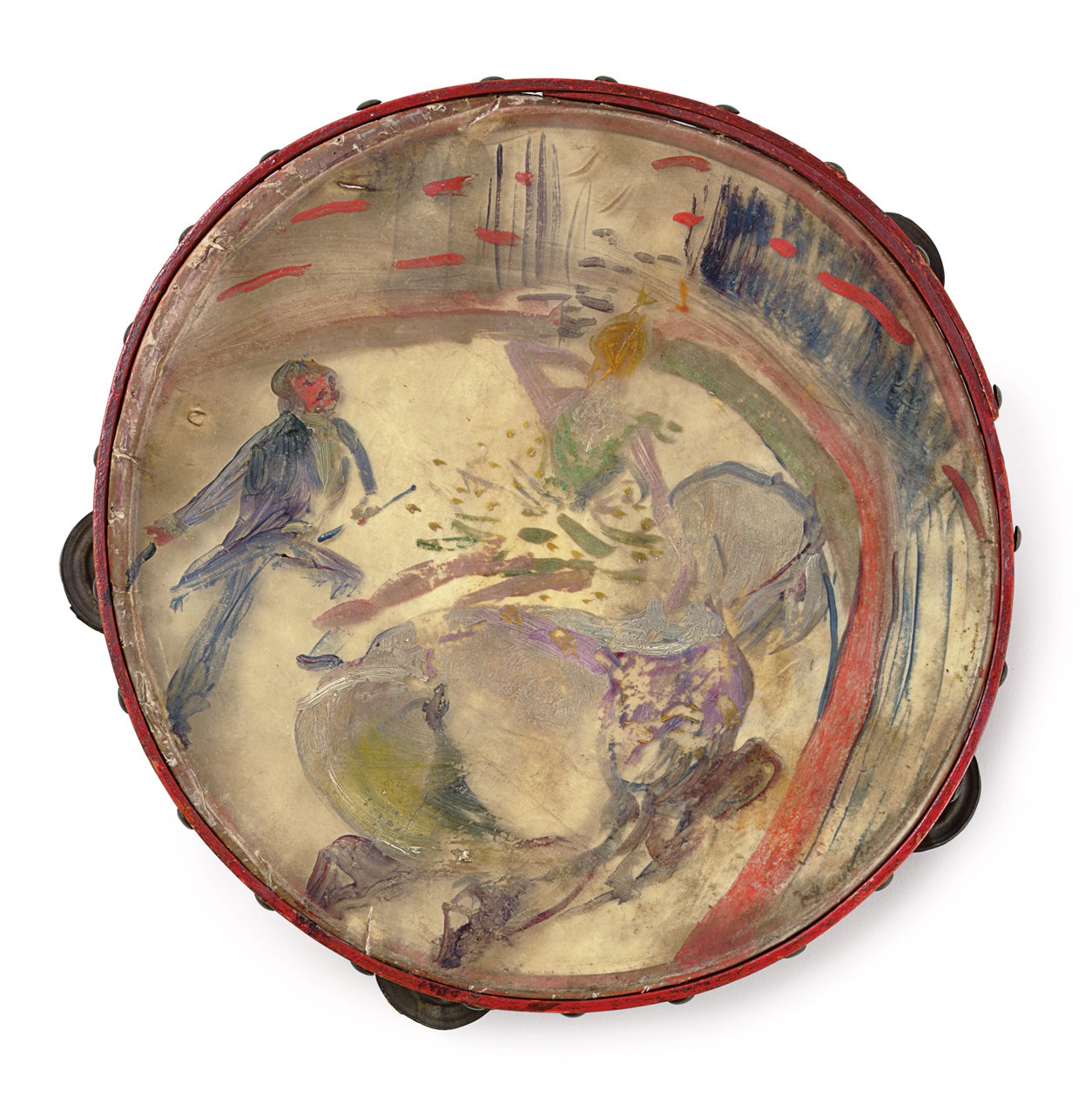 在马戏团：女骑士； Au cirque：ecuyere，1888年 作者 亨利·德·图卢兹·劳特雷克