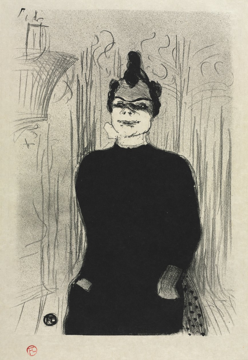在GaietéRochechouart画廊：Nicolle，1893年。 作者 亨利·德·图卢兹·劳特雷克