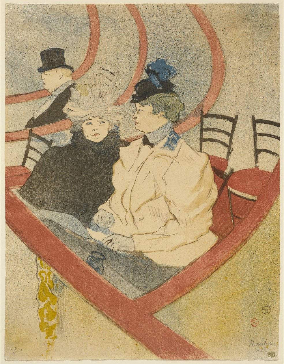 1897年的《大箱子》 作者 亨利·德·图卢兹·劳特雷克