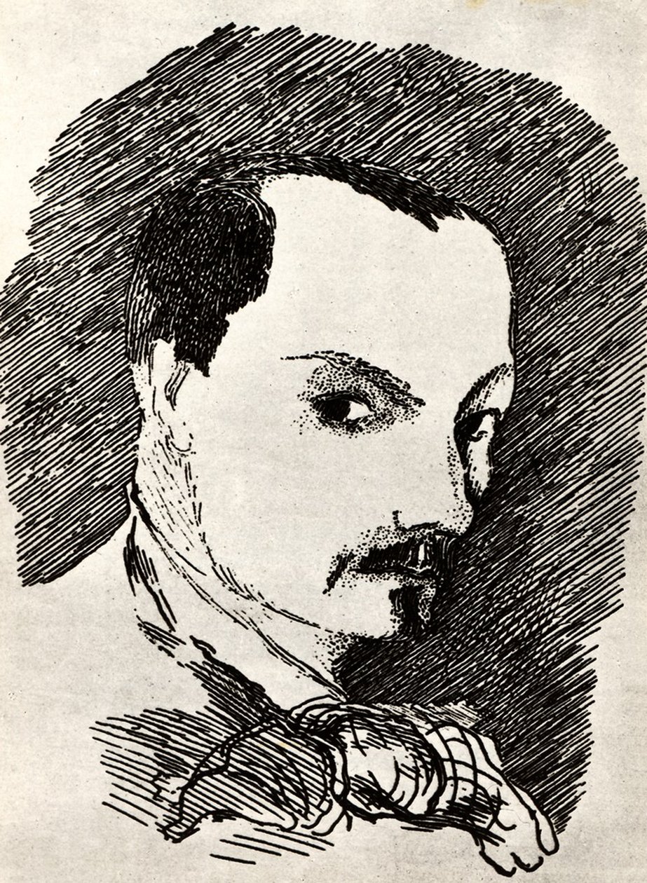 查尔斯·鲍德莱尔（Charles Baudelaire）1821-1867 作者 亨利·德·图卢兹·劳特雷克