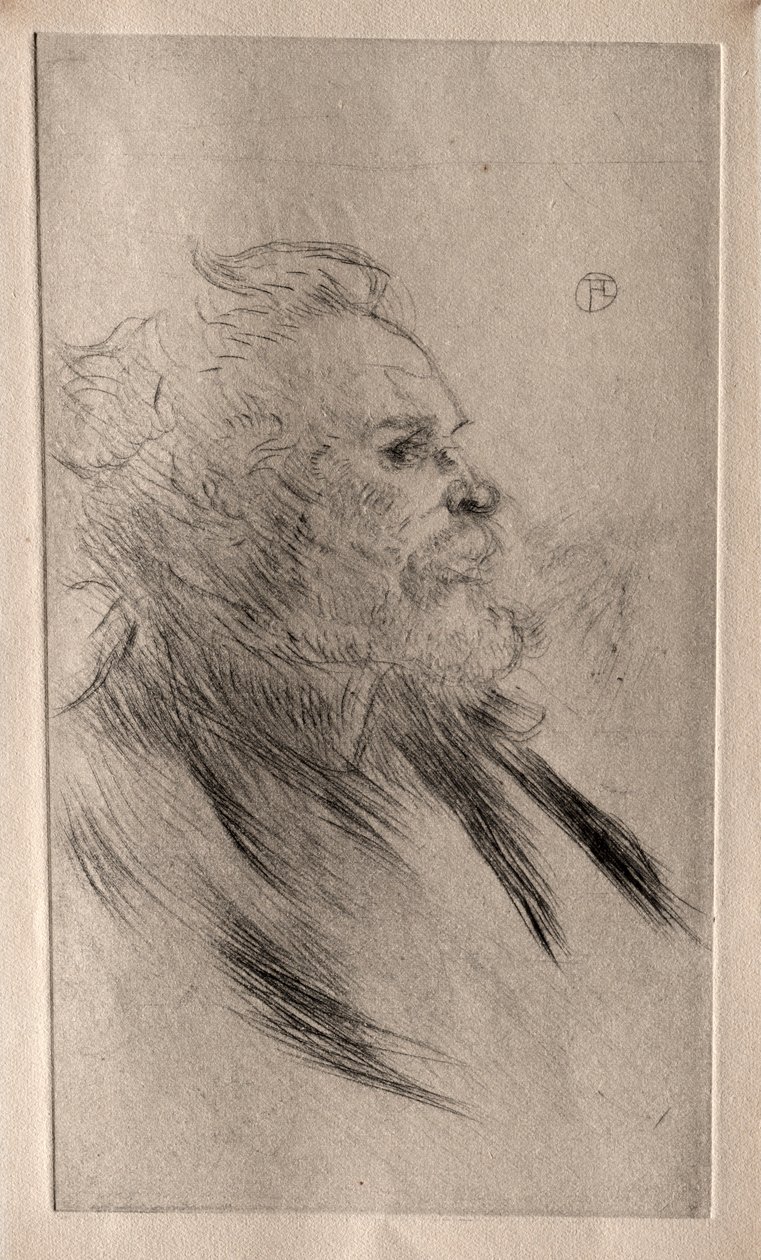查尔斯·毛林（1898年）。 作者 亨利·德·图卢兹·劳特雷克