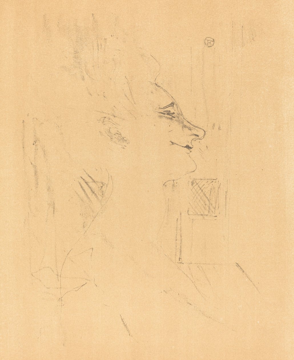 醉汉苏拉德，1898年。 作者 亨利·德·图卢兹·劳特雷克