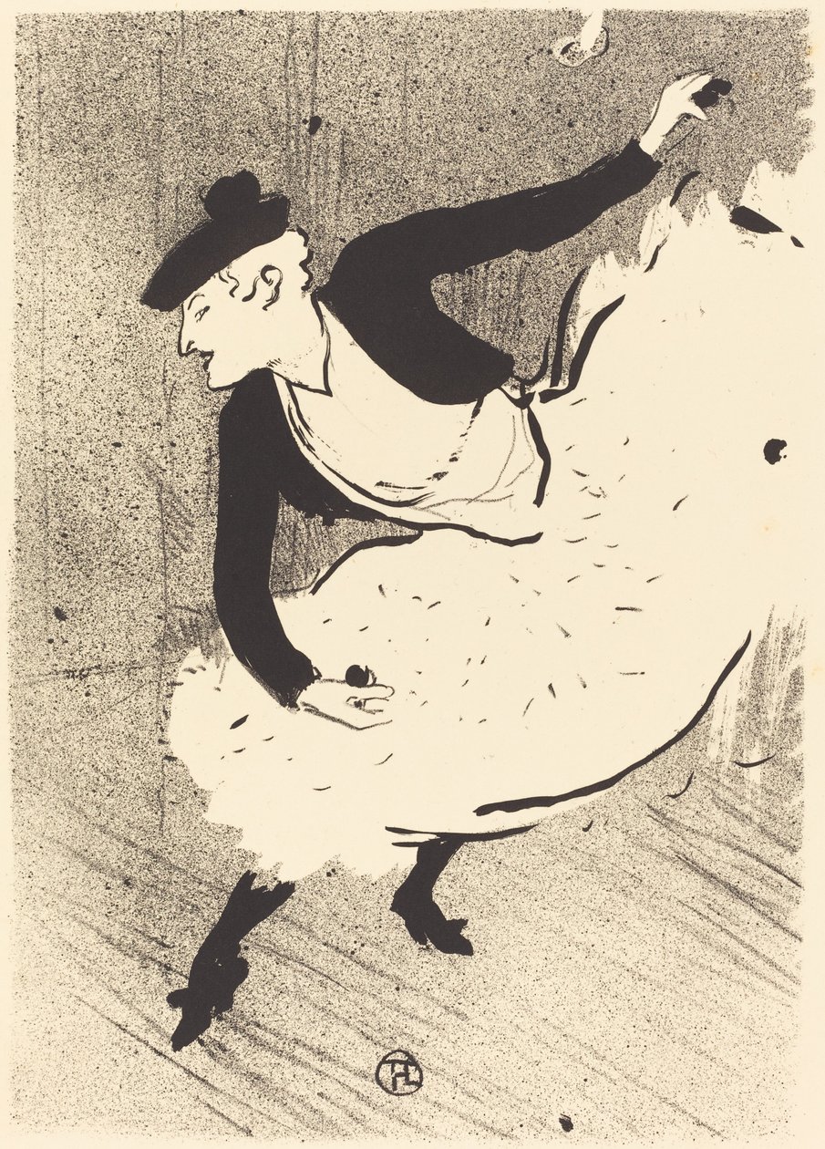 Edmée Lescot, 1893. 作者 亨利·德·图卢兹·劳特雷克