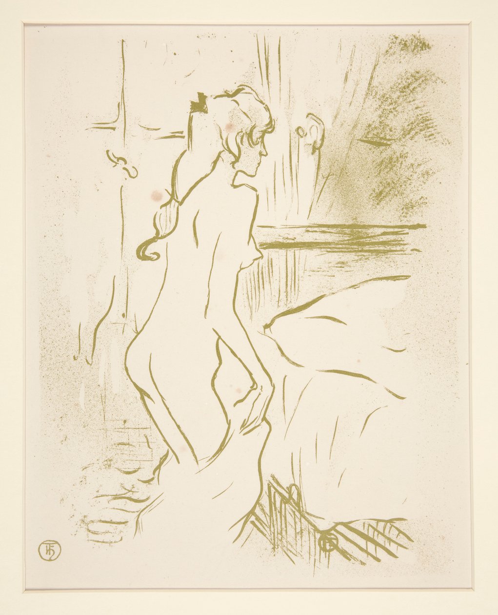 Etude de femme（女性研究） 作者 亨利·德·图卢兹·劳特雷克