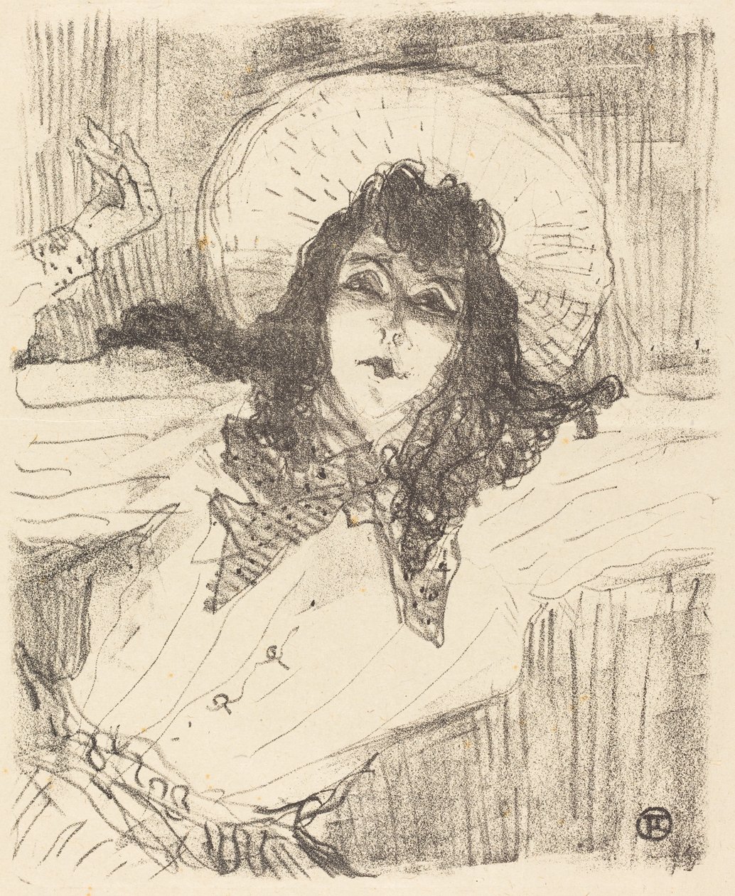 Eva Lavallière 作者 亨利·德·图卢兹·劳特雷克