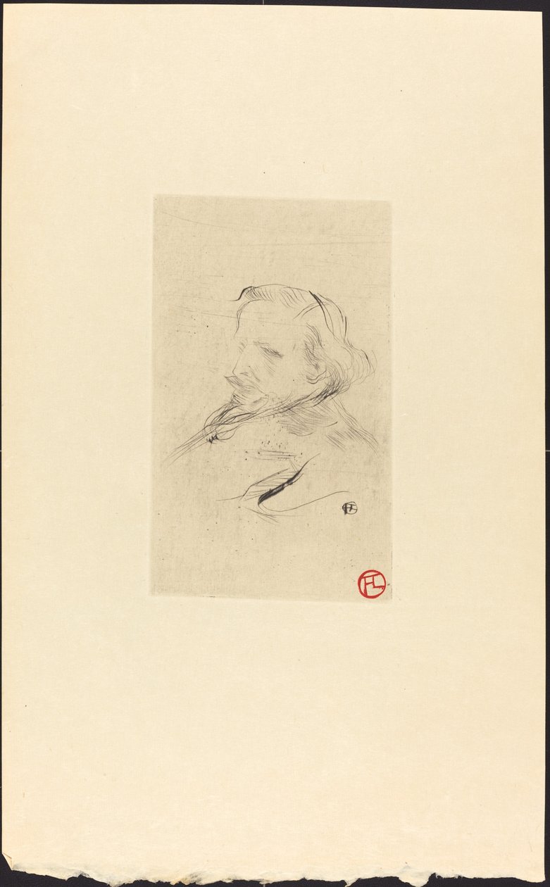 Francis Jourdain, 1898. 作者 亨利·德·图卢兹·劳特雷克