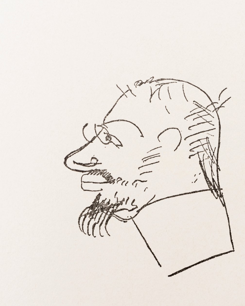 Henri Toulouse-Lautrec.自画像。 作者 亨利·德·图卢兹·劳特雷克