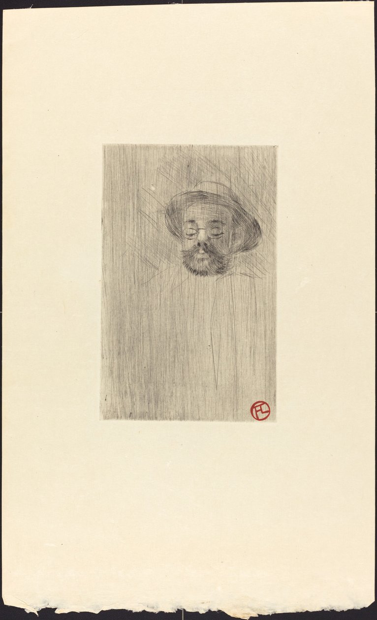 亨利-索姆，1898年。 作者 亨利·德·图卢兹·劳特雷克