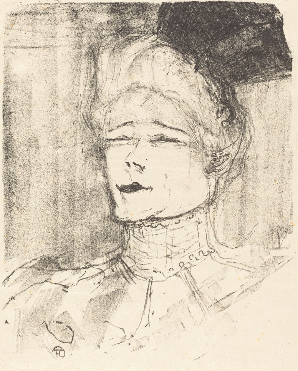 Jeanne Granier, 1896. 作者 亨利·德·图卢兹·劳特雷克