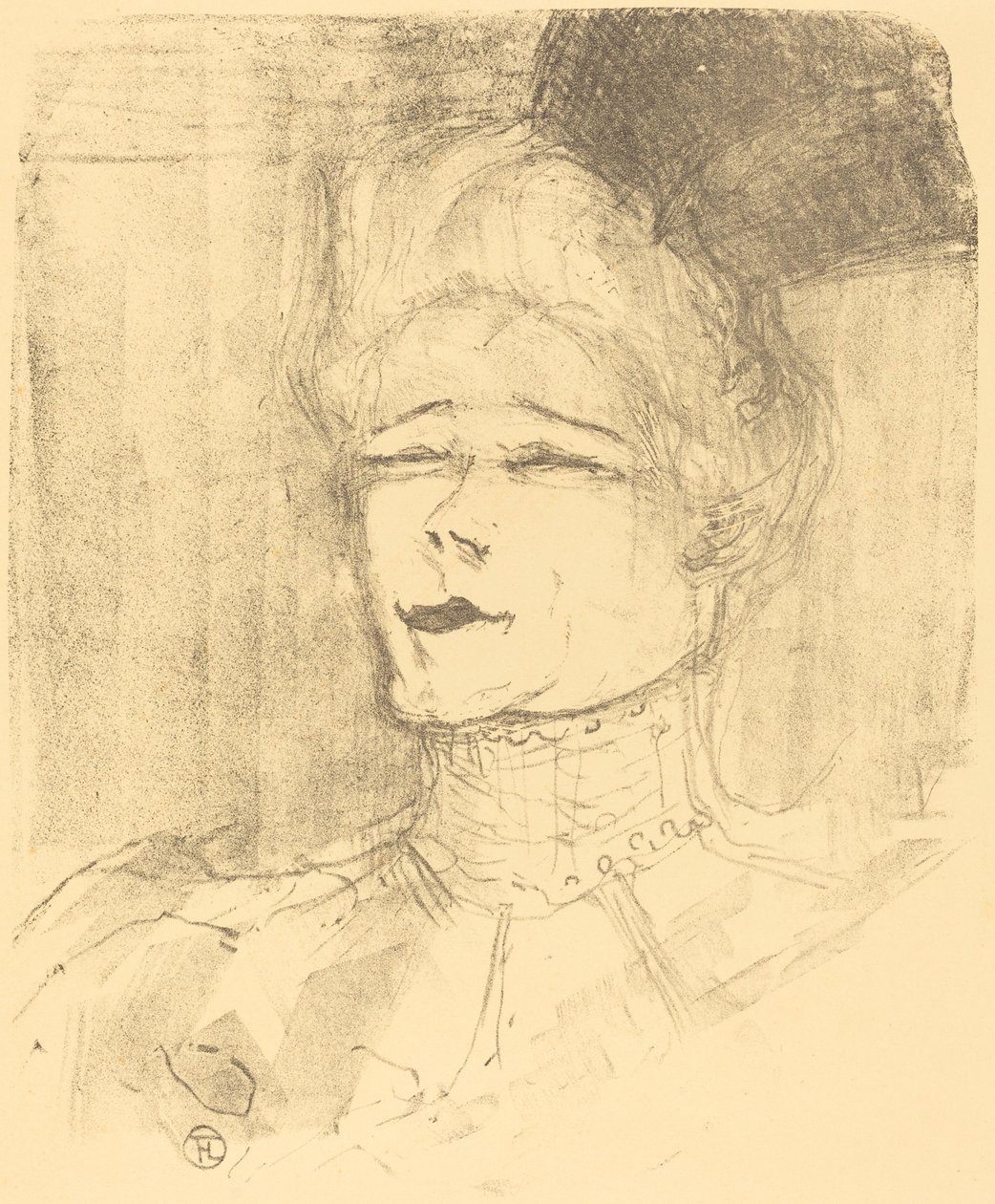 Jeanne Granier, 1896. 作者 亨利·德·图卢兹·劳特雷克