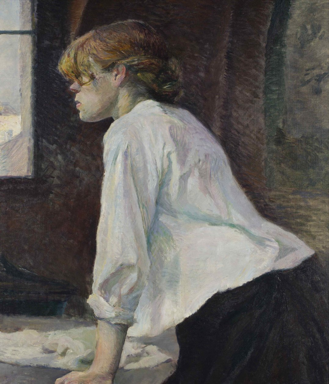La Blanchisseuse，1886-1887年。 作者 亨利·德·图卢兹·劳特雷克